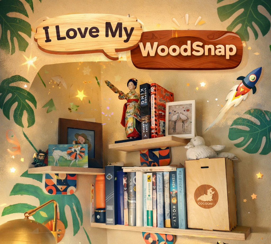 Woodsnap Wall Shelves: A 5-Star Review