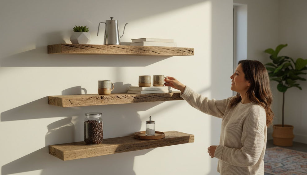Floating Shelf Ideas: Transforming Your Walls into an Artisanal Story