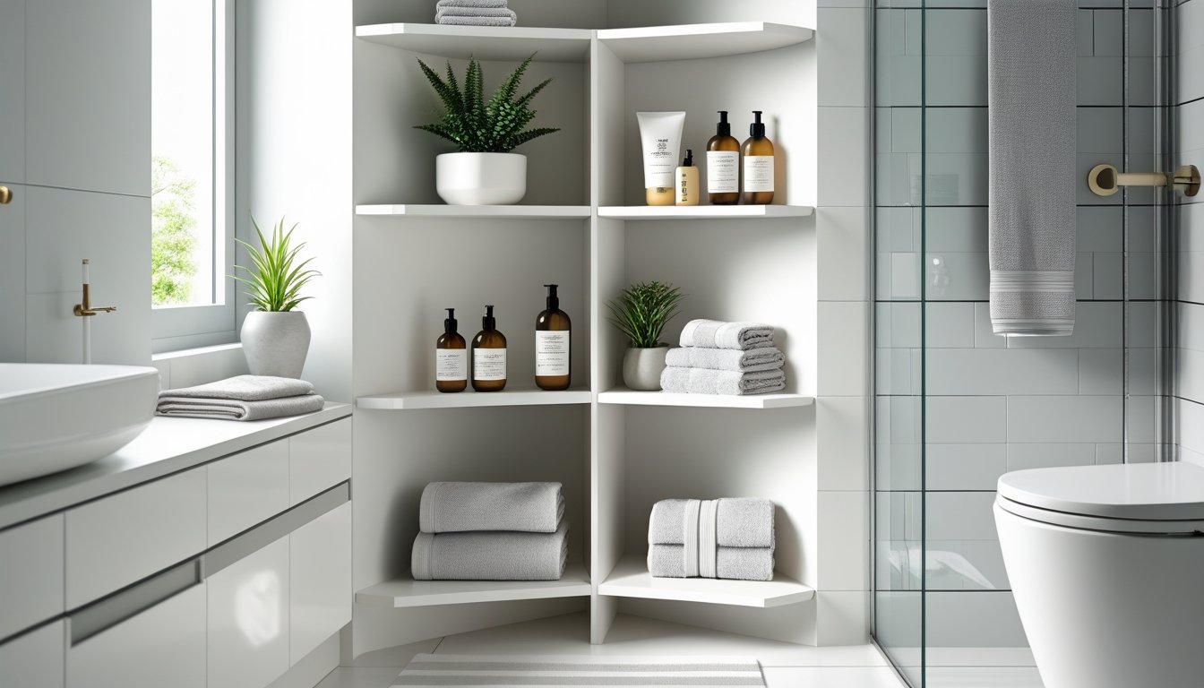 How to Choose the Best Corner Bathroom Shelves for Your Space