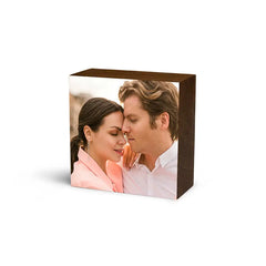 4x4 Black Walnut Photo Block