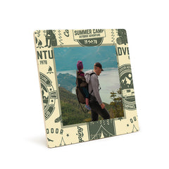 Camping Adventure Photo Tile Print